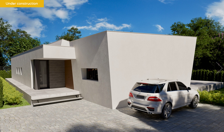 Modern new build villa on one level for sale in Calpe Buenavista